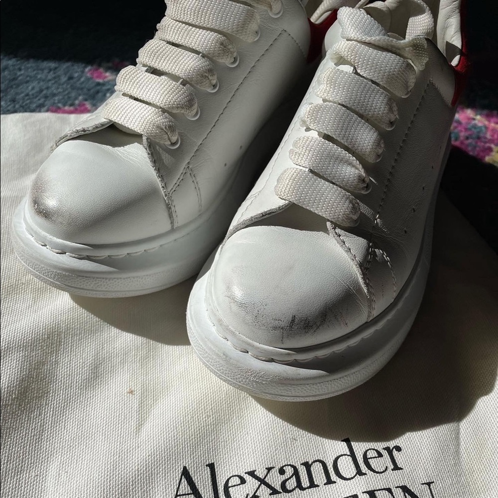 Red Alexander McQueen Kids Sneakers - Picture 5 of 15